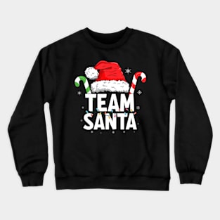 Team Santa Christmas Family Matching Crewneck Sweatshirt